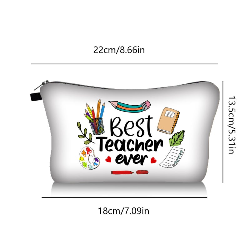 Козметична чанта за пътуване — дишаща, ултралека, разширяваща се; Материал: полиестер; Дизайн: буквен принт; Подплата: полиестер; За: унисекс