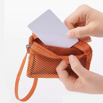 APK I Ceļojumu uzglabāšanas soma ar tīklu dubultajam nodalījumam, poliestera šķiedra, japāņu stils, modelis 2025M-1