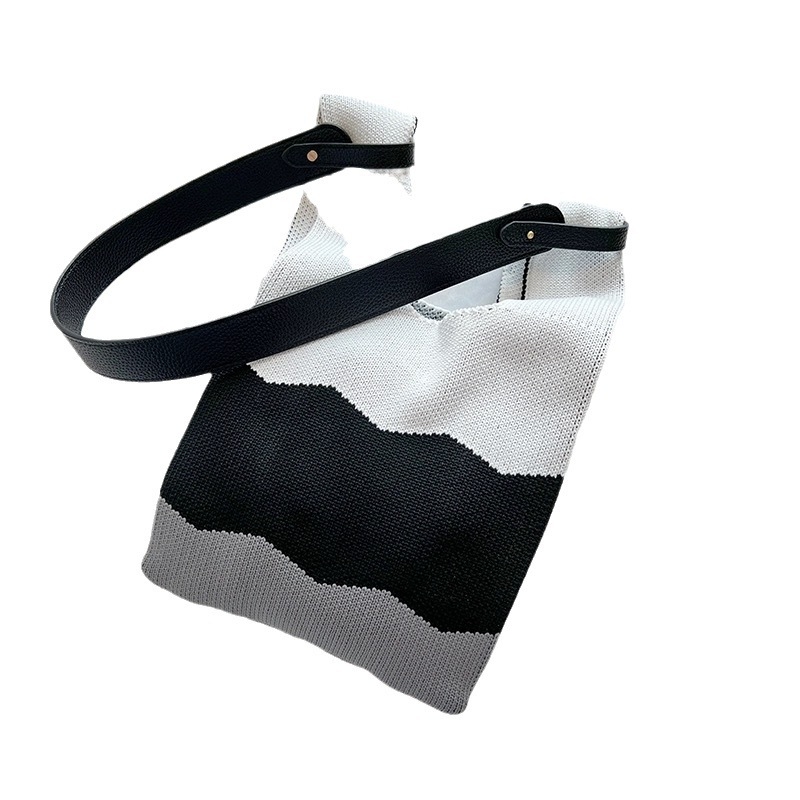 Ιμάντας τσάντας από PU με αποσπώμενο χέρι, μετατρέψιμος ιμάντας για μασχάλη και προέκταση, μειώνει το βάρος, στυλ φρέσκο και ήπιο, άνοιξη 2024