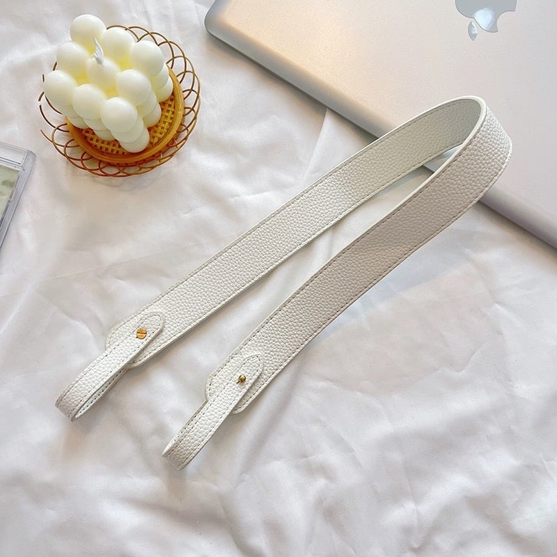 Презрамка за чанта със сваляема дръжка за ръка, преобразуваема презрамка за подмишница и удълнител, PU материал, функция намалява тежестта, стил свеж и нежен, пролет 2024