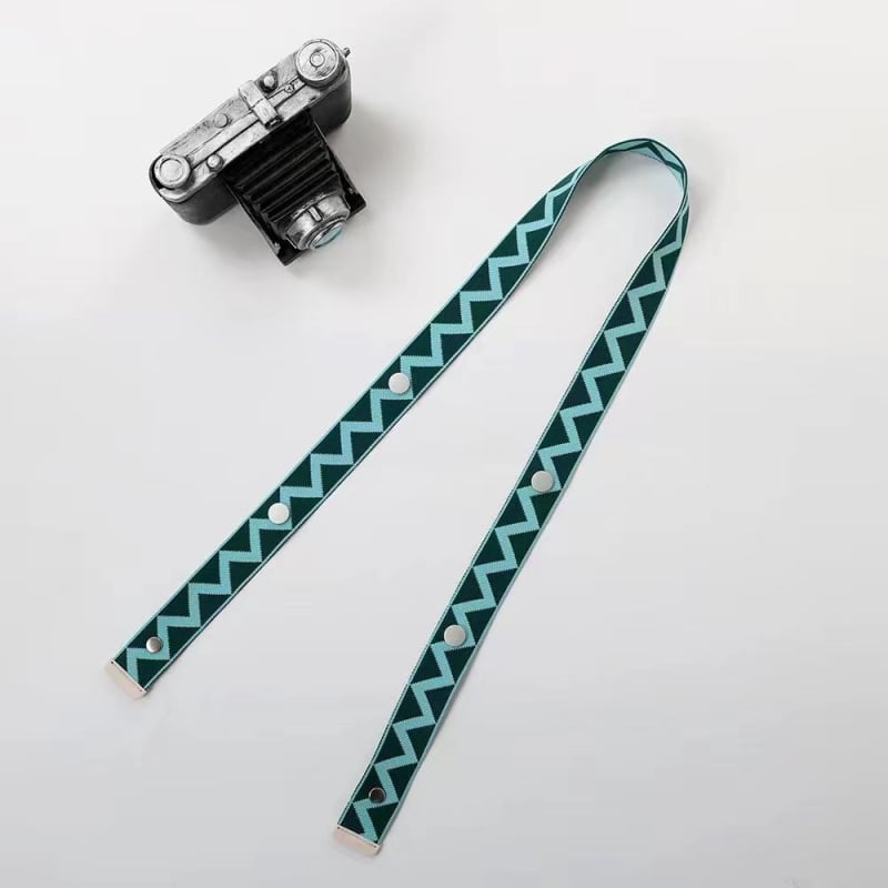 Ζώνη τσάντας/ώμου – πολυεστέρας, γεωμετρικά υφασμένος σχεδιασμός, ριγέ μοτίβο, υπερ-ελαφρύ, ανθεκτικό στη φθορά