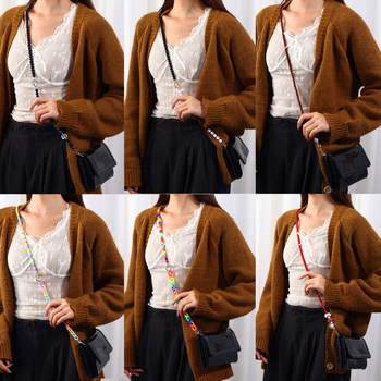 Jiayi ακρυλικός ιμάντας για τσάντα με χάντρες, cross-body/ώμου, ανθεκτικός στη φθορά