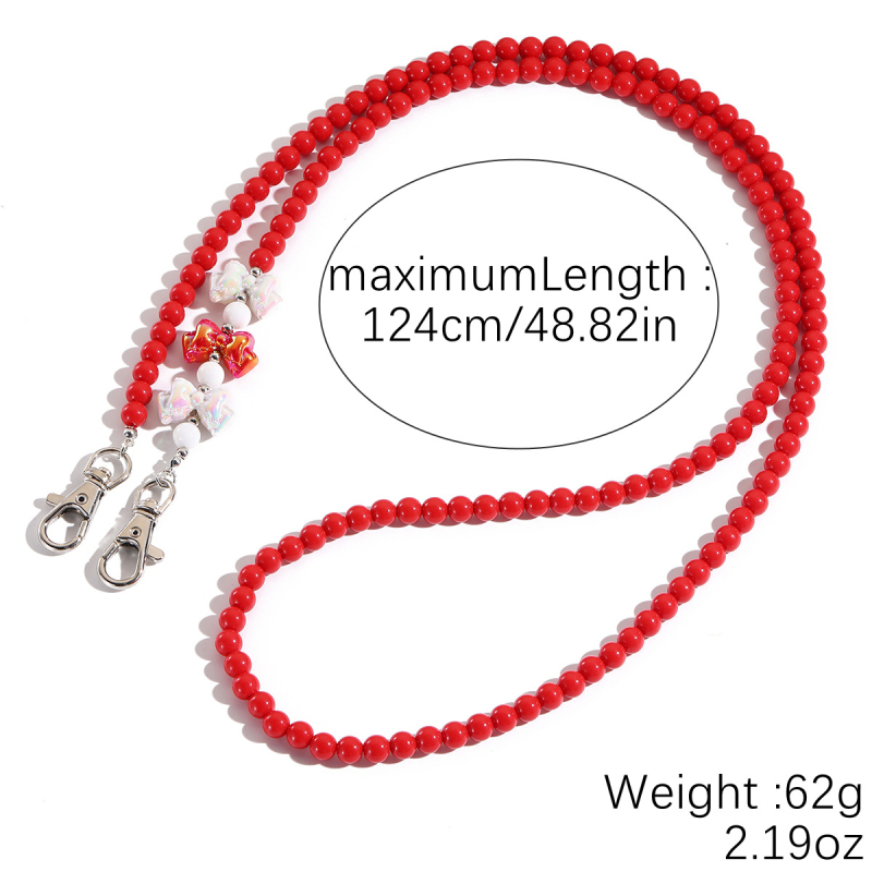 Jiayi ακρυλικός ιμάντας για τσάντα με χάντρες, cross-body/ώμου, ανθεκτικός στη φθορά