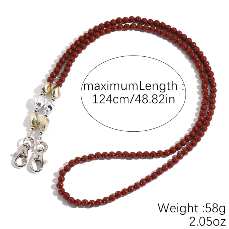 Jiayi ακρυλικός ιμάντας για τσάντα με χάντρες, cross-body/ώμου, ανθεκτικός στη φθορά