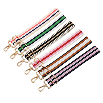 Презрамка за рамо - райета, широка, регулируема (Полиестер, Чанта/Презрамка за рамо, Лято 2024)