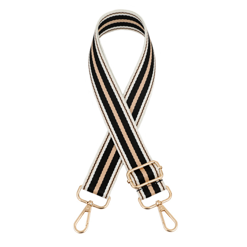 Презрамка за рамо - райета, широка, регулируема (Полиестер, Чанта/Презрамка за рамо, Лято 2024)