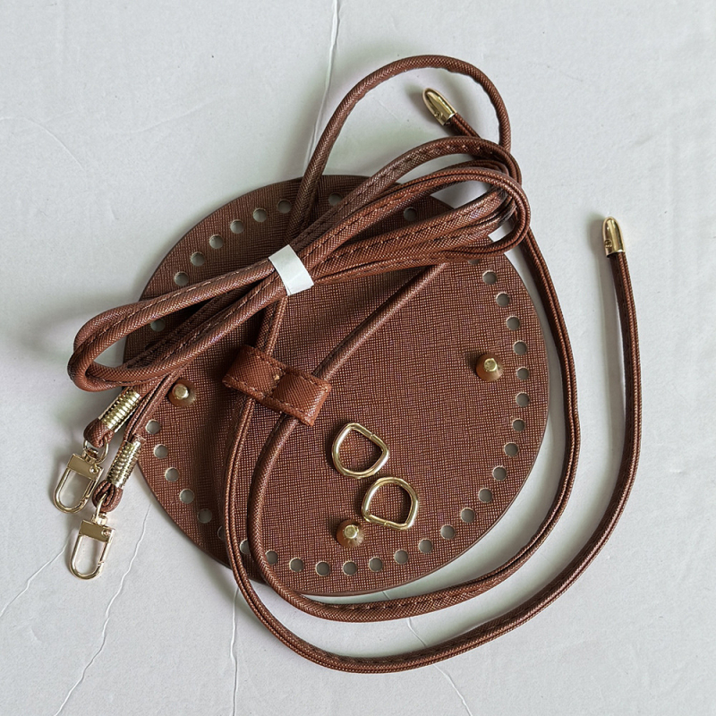 Ručna tkanina kožna dumpling torba – jedne boje, prozračna, vodootporna, lagana, dodatak prtljage