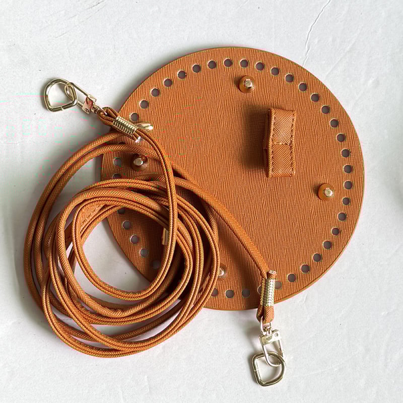 Ručna tkanina kožna dumpling torba – jedne boje, prozračna, vodootporna, lagana, dodatak prtljage