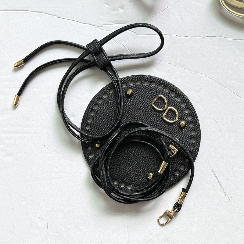 Ručna tkanina kožna dumpling torba – jedne boje, prozračna, vodootporna, lagana, dodatak prtljage