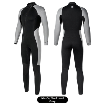 3 mm neoprēna niršanas kombinezons, viengabala, universāls, saglabā siltumu, materiāls: neoprēns + neilons