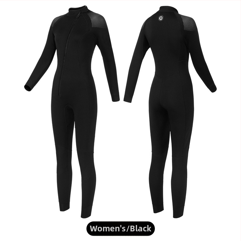 3 mm neoprēna niršanas kombinezons, viengabala, universāls, saglabā siltumu, materiāls: neoprēns + neilons