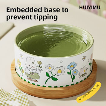 Μπολ φαγητού γάτας, αντιανατροπή, μπολ φαγητού και νερού για κατοικίδια