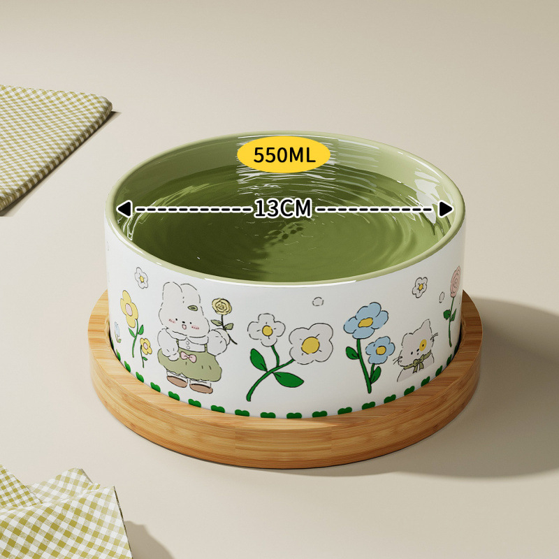 Μπολ φαγητού γάτας, αντιανατροπή, μπολ φαγητού και νερού για κατοικίδια