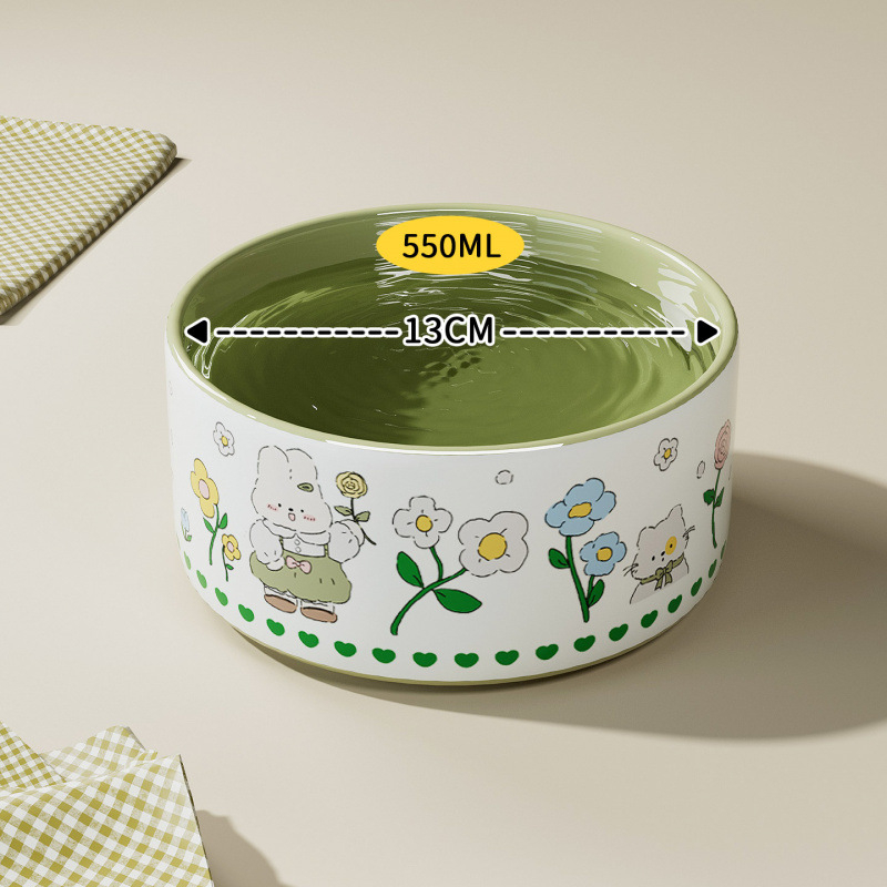 Μπολ φαγητού γάτας, αντιανατροπή, μπολ φαγητού και νερού για κατοικίδια