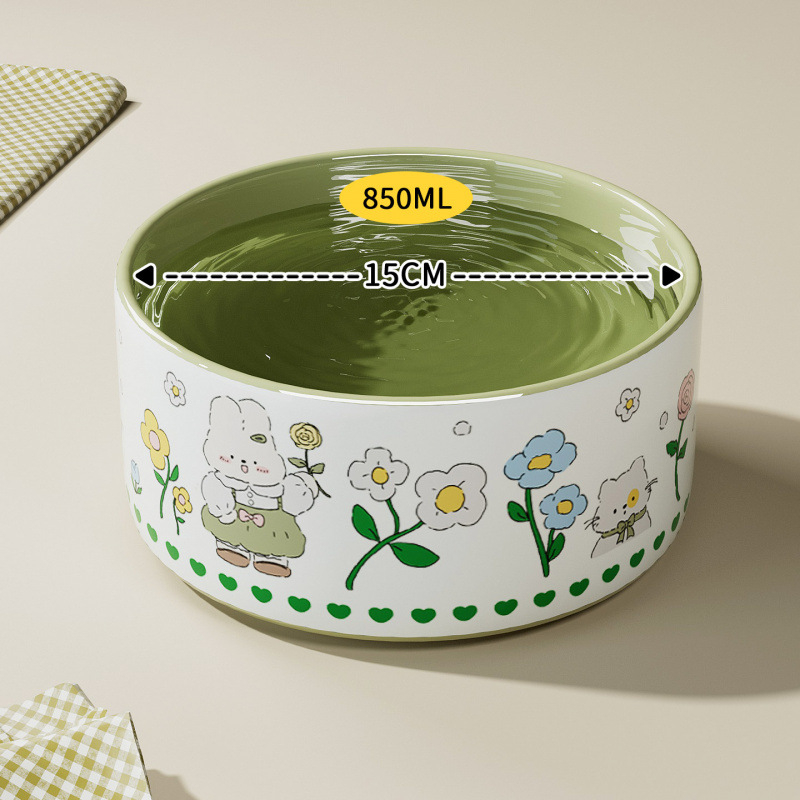 Μπολ φαγητού γάτας, αντιανατροπή, μπολ φαγητού και νερού για κατοικίδια