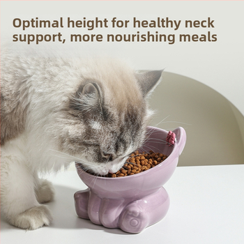 Kaiyue κεραμικό μπολ φαγητού γάτας, χειροκίνητη σίτιση, για γάτες, προέλευση Chaozhou, Guangdong