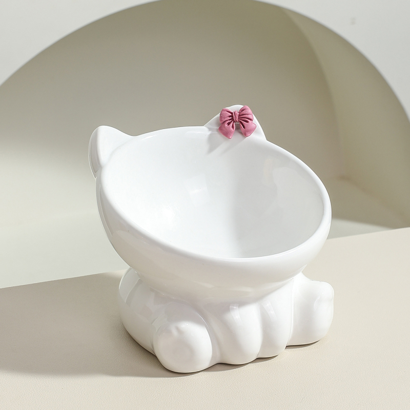 Kaiyue κεραμικό μπολ φαγητού γάτας, χειροκίνητη σίτιση, για γάτες, προέλευση Chaozhou, Guangdong