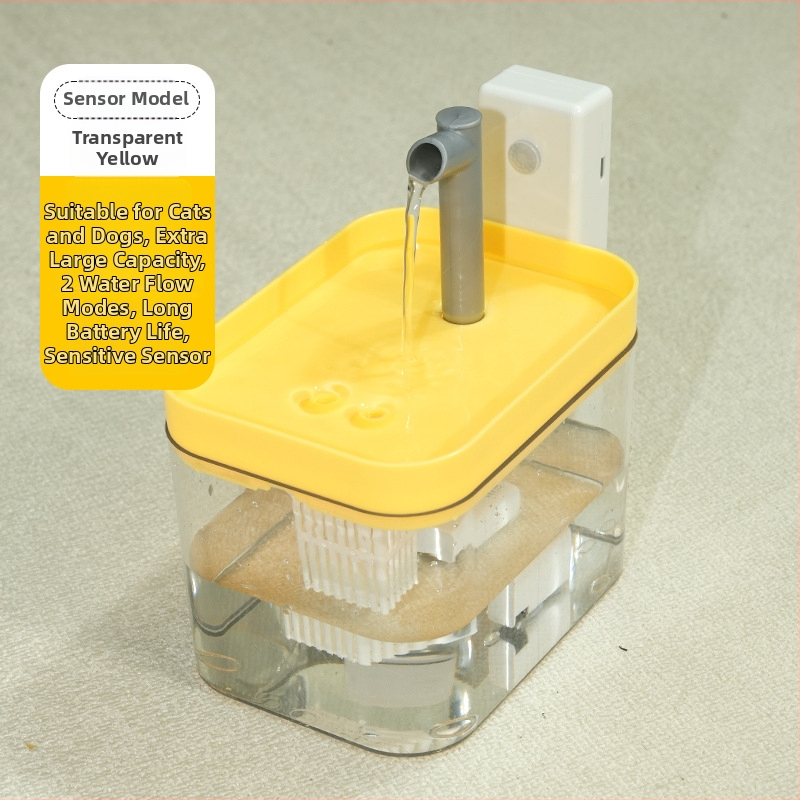 Δοχείο νερού γάτας με αυτόματη κυκλοφορία, πλαστικό, μάρκα Flower Season