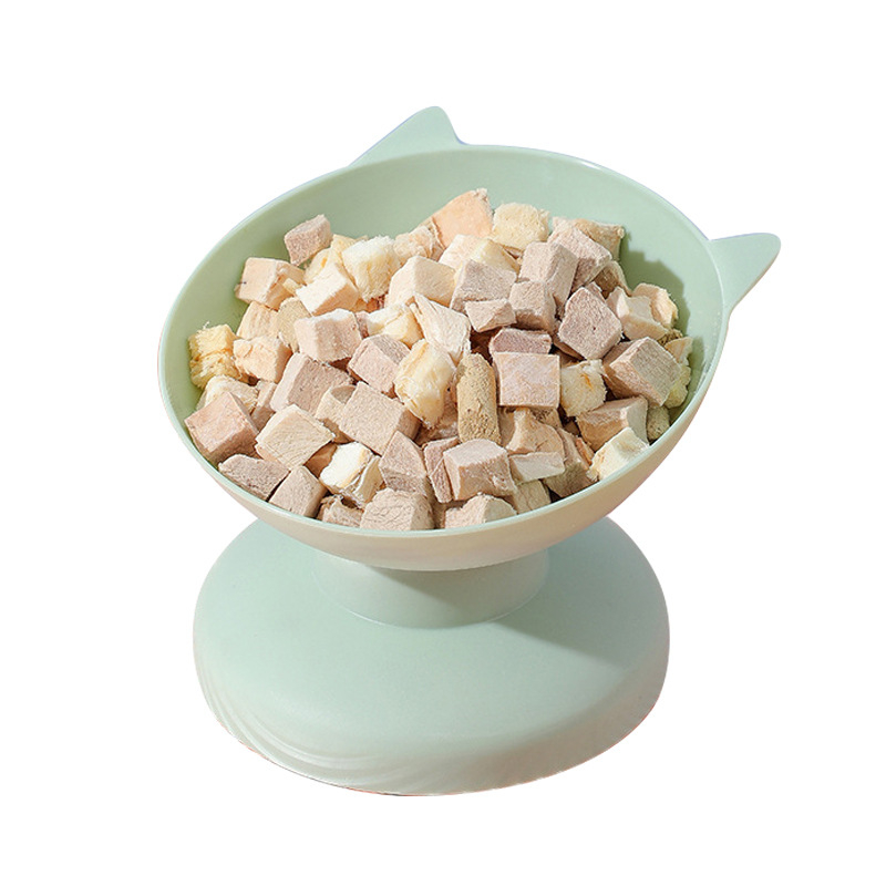 Πλαστικό μπολ γάτας με διπλά μπολ, σετ αυτόματης ταΐσης για γάτες, μάρκα Layla