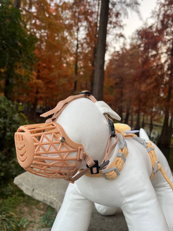 Φίμωτρο σκύλου – πλαστικό κάλυμμα στόματος, ιδιωτικής ετικέτας, 100 σετ σε κουτί