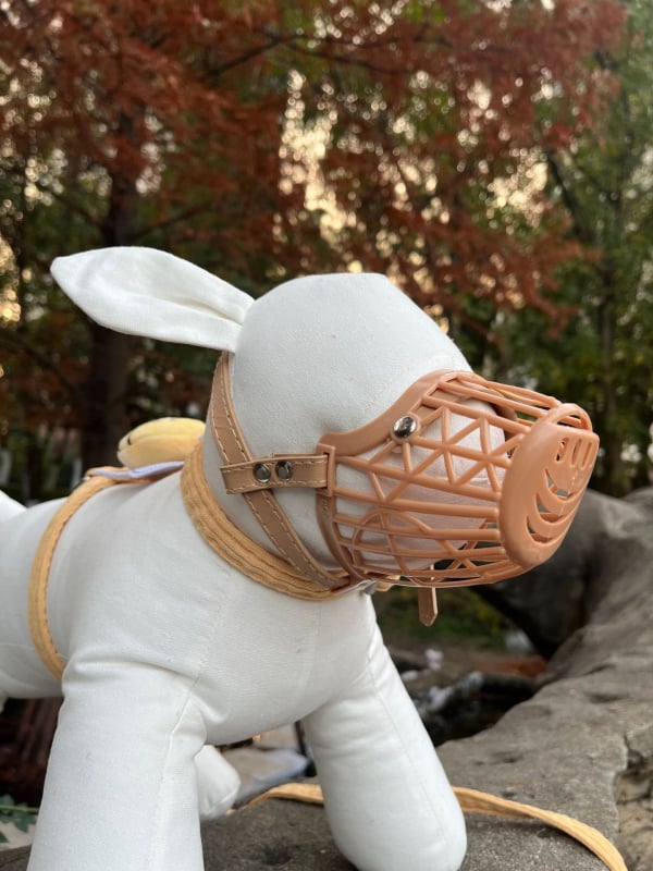 Φίμωτρο σκύλου – πλαστικό κάλυμμα στόματος, ιδιωτικής ετικέτας, 100 σετ σε κουτί