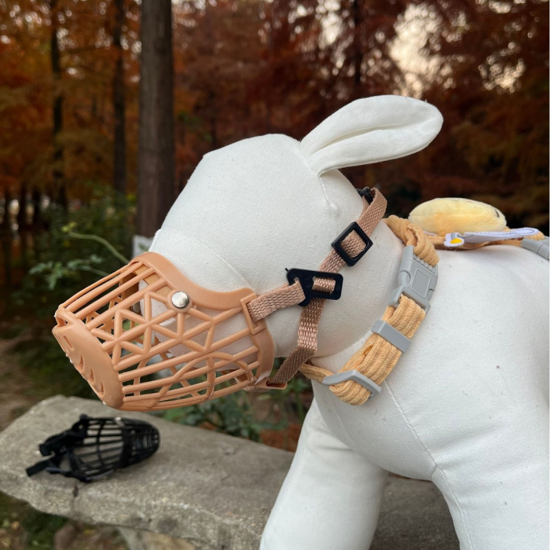 Φίμωτρο σκύλου – πλαστικό κάλυμμα στόματος, ιδιωτικής ετικέτας, 100 σετ σε κουτί