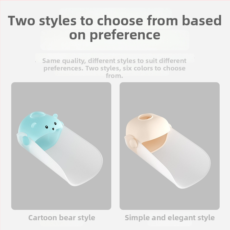 Rozšírenie kohútika pre deti - Cartoon séria, silikónový materiál, uvedenie na trh jar 2025