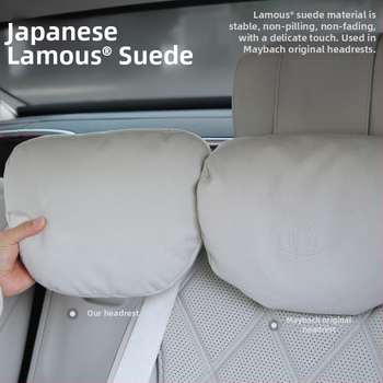 BIMLL autopeapadi ja kaela padi koos nimme-tugega, sametise täidisega