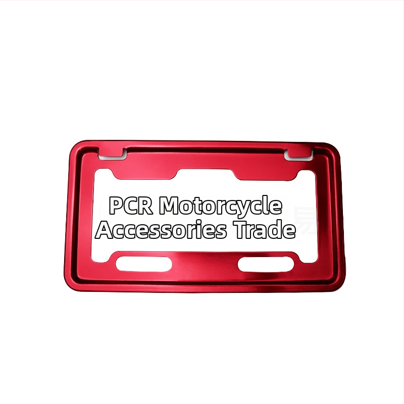 Okvir za registracijsku oznaku električnog vozila (aluminijska legura, univerzalni model, bez prilagodbe)