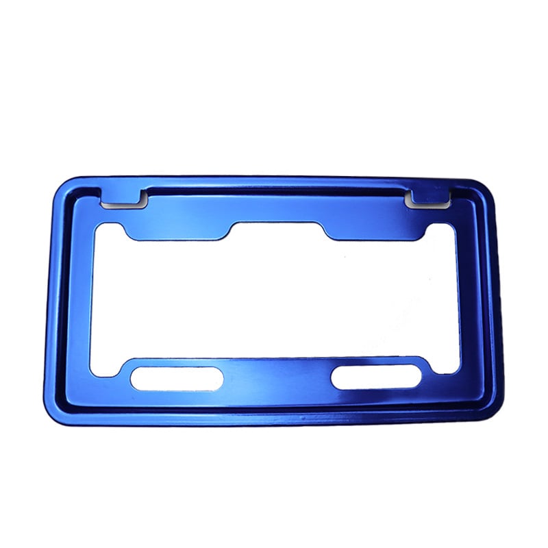 Okvir za registracijsku oznaku električnog vozila (aluminijska legura, univerzalni model, bez prilagodbe)