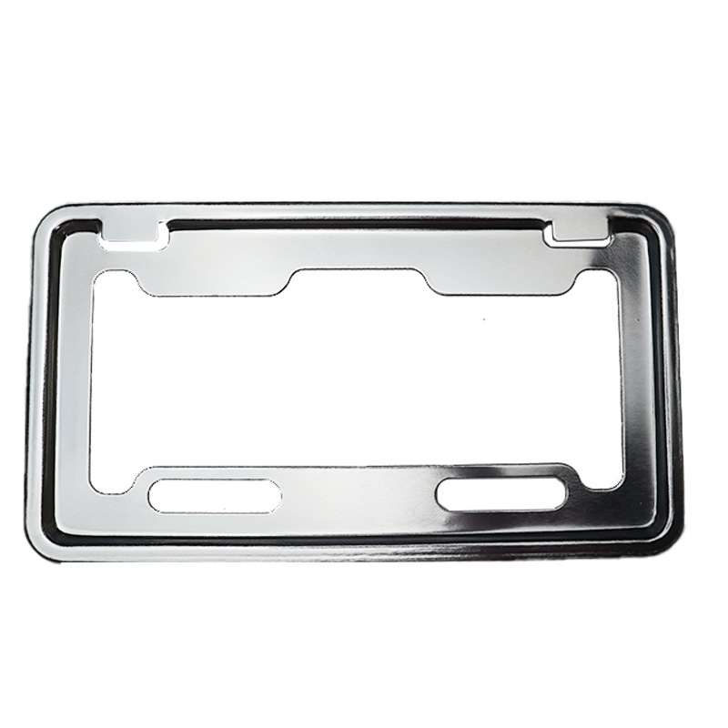 Okvir za registracijsku oznaku električnog vozila (aluminijska legura, univerzalni model, bez prilagodbe)