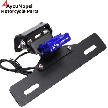 Ramă pentru plăcuța de înmatriculare din aluminiu 3mm și protecție spate de noroi pentru Suzuki GSX1300R Hayabusa 2021-2024 – Model GSX1300R HAYABUSA, Piesa 78142222