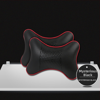 Kahe auto kaelapadi komplekt – kunstnahaga välispind, täidis sünteetilistest kiududest, kõikide aastaaegade jaoks, äristiili siseaksessuaar