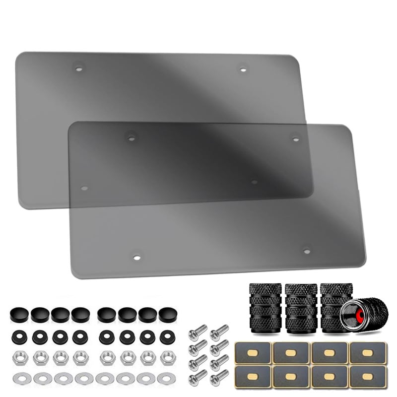 US okvir za registarske pločice, set od 2 komada, plastika, model Plane, tip pokrića, podrijetlo Zhejiang, broj dodatka 5561