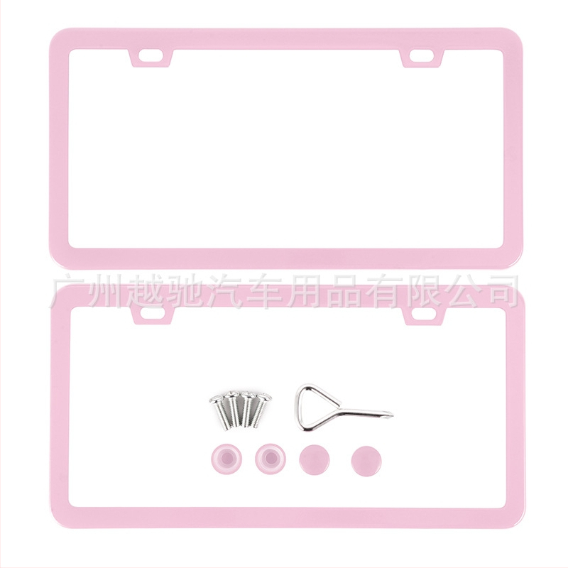 Roostevabast terasest numbrimärgi kaste US-i eeskirjadega, auto modifikatsioonid, kaubamärk yc, Guangzhou valmistatud