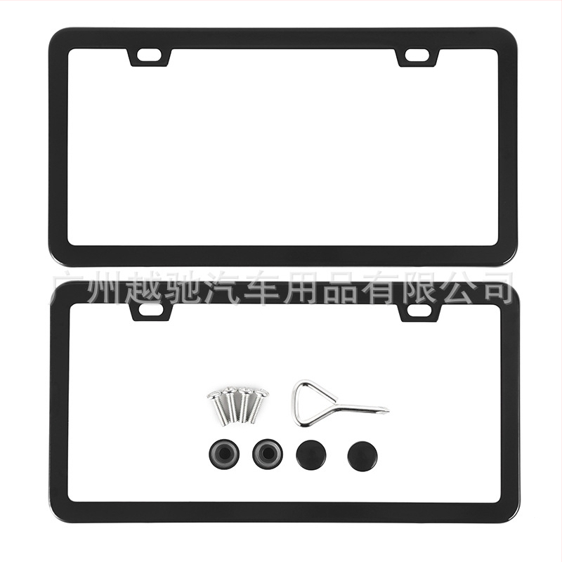 Roostevabast terasest numbrimärgi kaste US-i eeskirjadega, auto modifikatsioonid, kaubamärk yc, Guangzhou valmistatud