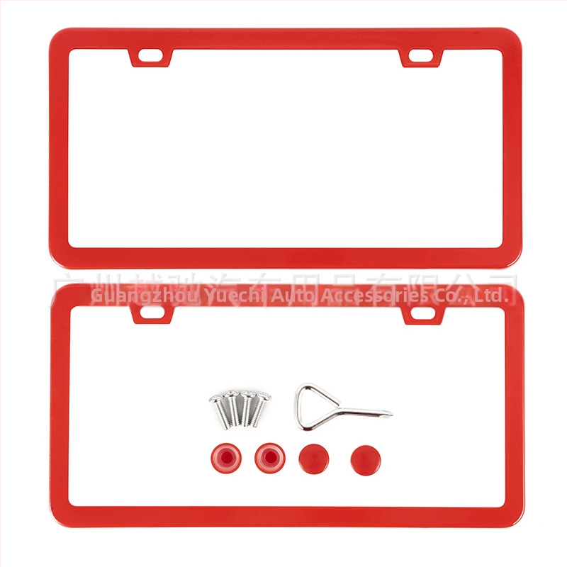 Roostevabast terasest numbrimärgi kaste US-i eeskirjadega, auto modifikatsioonid, kaubamärk yc, Guangzhou valmistatud