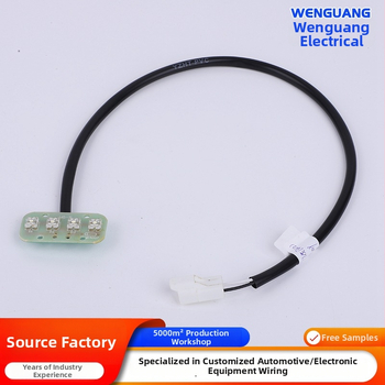 Συνδετήρας καλωδίωσης οχήματος για φώτα τιμονιού, φώτα ομίχλης, φώτα οπισθοπορείας και σήμανσης – χαλκού επαφές, προσαρμοσμένη διαδικασία ψυχρής πρέσας, μάρκα Wenguang