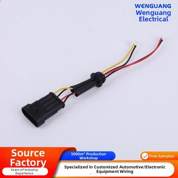 Συνδετήρας καλωδίωσης οχήματος για φώτα τιμονιού, φώτα ομίχλης, φώτα οπισθοπορείας και σήμανσης – χαλκού επαφές, προσαρμοσμένη διαδικασία ψυχρής πρέσας, μάρκα Wenguang