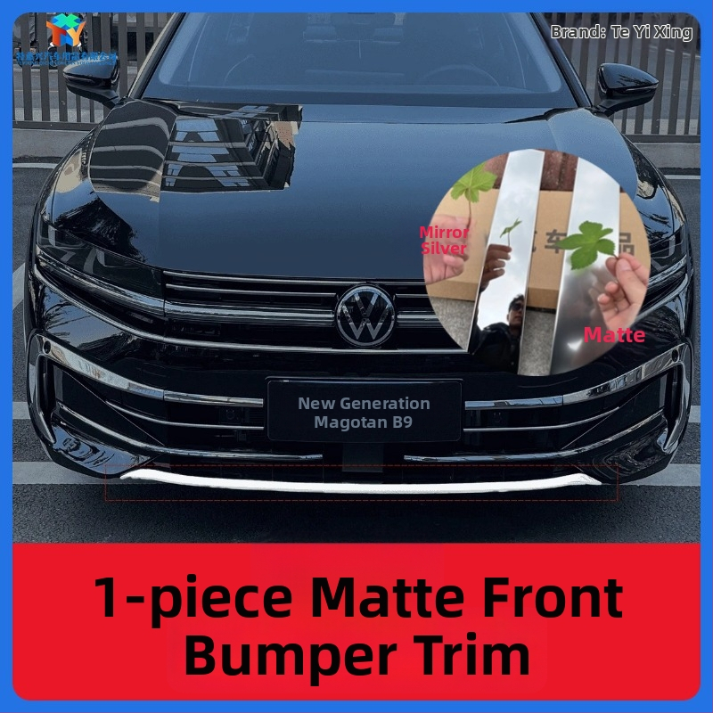 Dekoratyvinė rūko žibintų juostelė ir priekinės dalies rėmas Magotan B9, 2024–2025 modeliai, pritaikomas