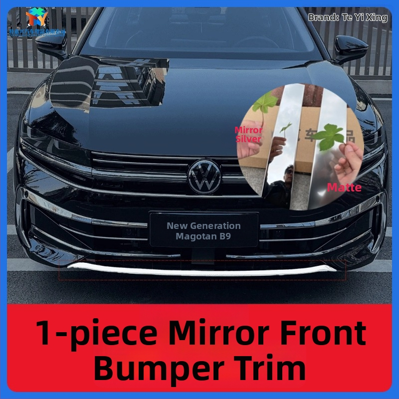 Dekoratyvinė rūko žibintų juostelė ir priekinės dalies rėmas Magotan B9, 2024–2025 modeliai, pritaikomas