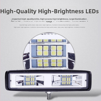 Φορτηγού LED προβολέας, λαμπτήρας με μακρύ ανακλαστικό κύπελλο, 48W, συμβατός με φορτηγά, μη συναρμολογημένος