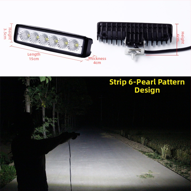 Φορτηγού LED προβολέας, λαμπτήρας με μακρύ ανακλαστικό κύπελλο, 48W, συμβατός με φορτηγά, μη συναρμολογημένος