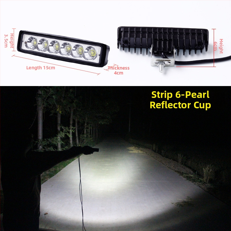 Φορτηγού LED προβολέας, λαμπτήρας με μακρύ ανακλαστικό κύπελλο, 48W, συμβατός με φορτηγά, μη συναρμολογημένος