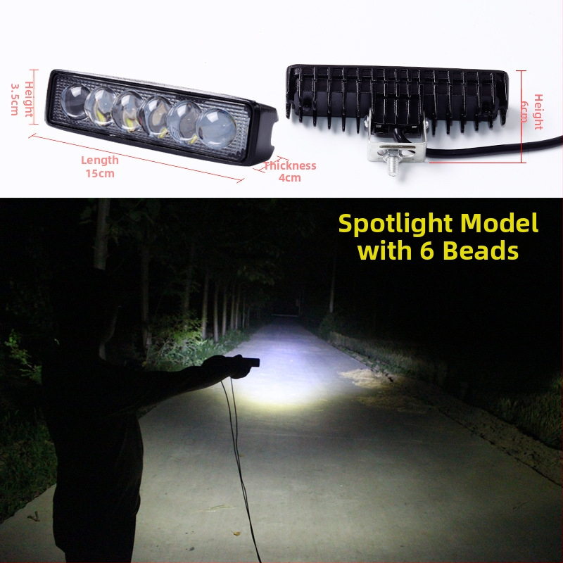 Φορτηγού LED προβολέας, λαμπτήρας με μακρύ ανακλαστικό κύπελλο, 48W, συμβατός με φορτηγά, μη συναρμολογημένος