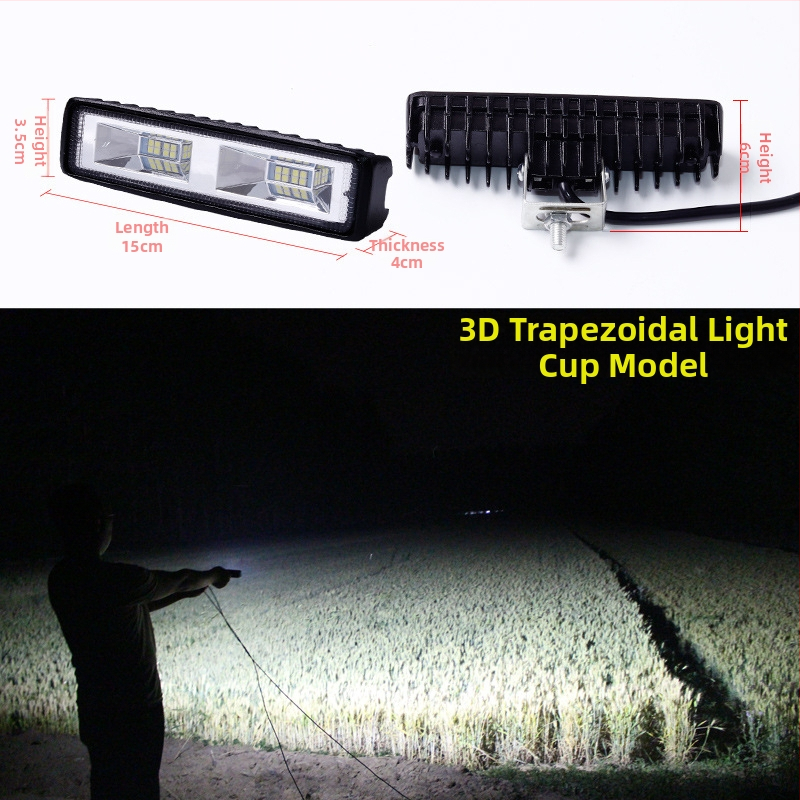 Φορτηγού LED προβολέας, λαμπτήρας με μακρύ ανακλαστικό κύπελλο, 48W, συμβατός με φορτηγά, μη συναρμολογημένος