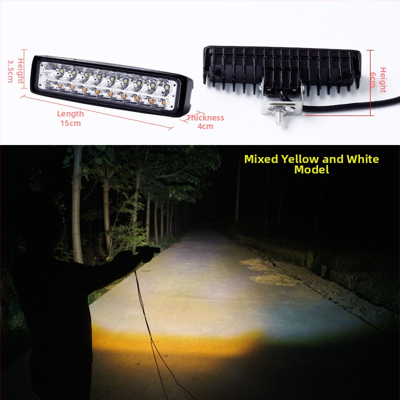 Φορτηγού LED προβολέας, λαμπτήρας με μακρύ ανακλαστικό κύπελλο, 48W, συμβατός με φορτηγά, μη συναρμολογημένος