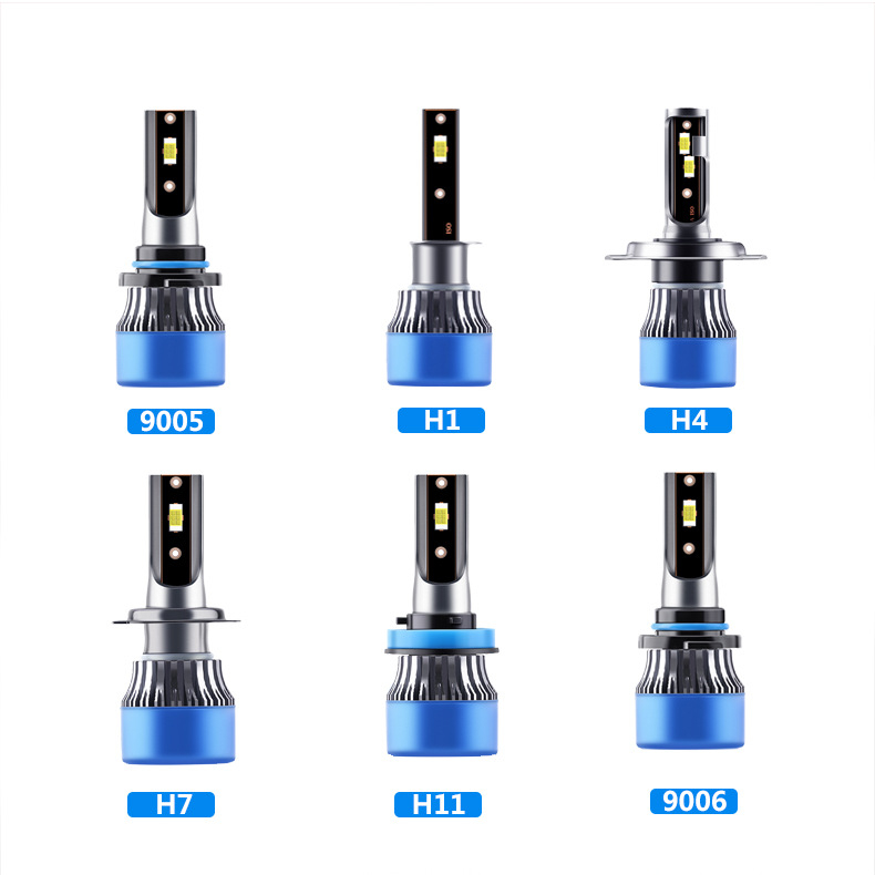 LED λαμπτήρες προβολέων αυτοκινήτου – 50W, 12V, 35000 lm, IP68, κράμα αλουμινίου