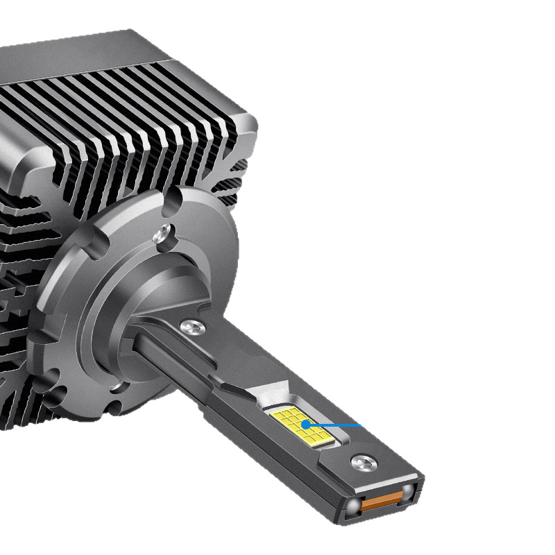 LED φανάρι αυτοκινήτου, σειρά D, 55W, 12V, 5500LM, IP67