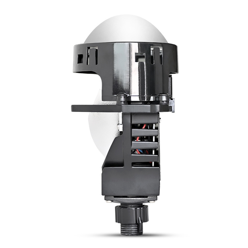 LED προβολέας αυτοκινήτου με διπλό φακό, 65W, 12V, 18000 lm, αλουμινένιο περίβλημα, συμβατό με H4/H7/H11